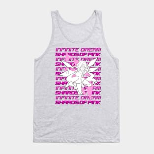 Retro Anime Lee INFINITE DREAM: Shards of Pink Tank Top